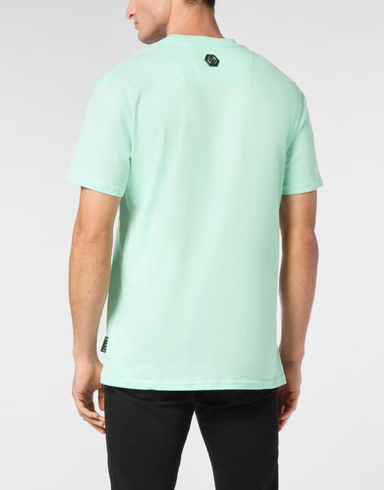 T-Shirt Rundhalsausschnitt D Azur - Image 5