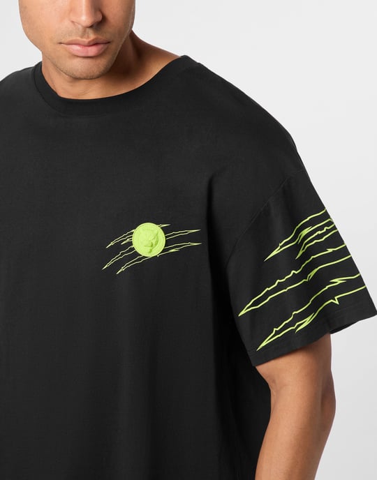 T-Shirt Rundhalsausschnitt Ss Scratch - Image 3