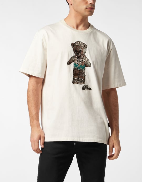 T-Shirt Rundhalsausschnitt Ss Teddy - Image 3