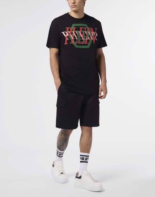 Round Neck T-Shirt Logo Hexagon - Image 4
