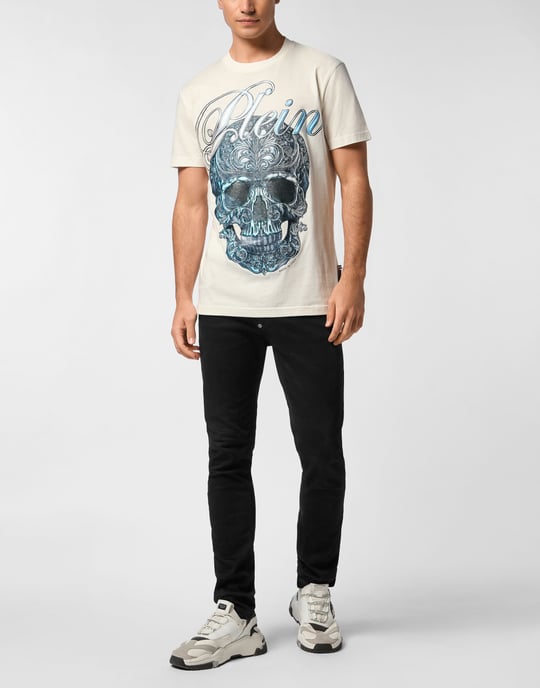 T-Shirt Rundhalsausschnitt Ss Skull - Image 4