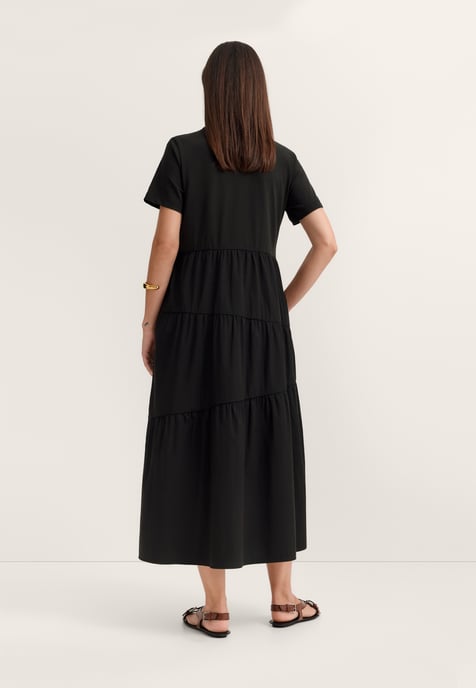 Bugatti Damen Sommerkleid mit asymmetrischen Raffungen - Image 2