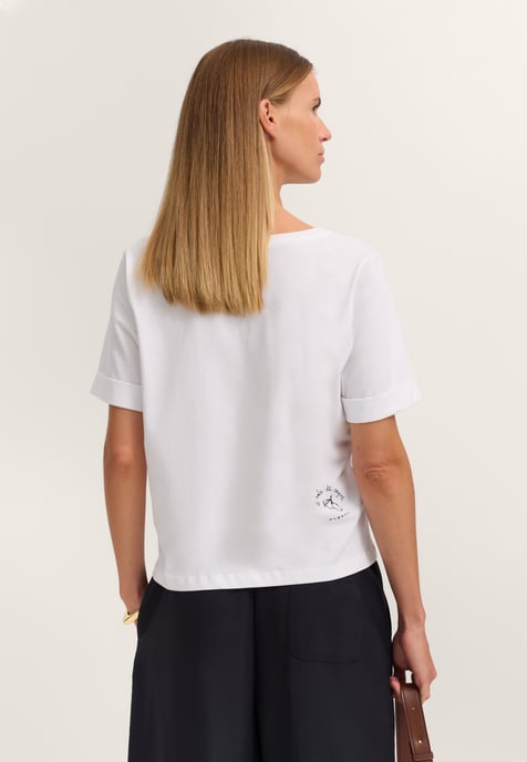 Bugatti Damen T-Shirt Modern Fit aus Baumwolle - Image 2