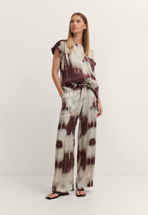 Bugatti Damen Freizeithose mit grafischem Print aus Viskose - Image 4