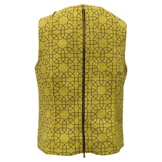Marni verzierte Bluse aus gelber Wolle - Image 3
