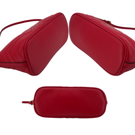 Gucci Leder-Schultertasche GG Marmont - Image 4