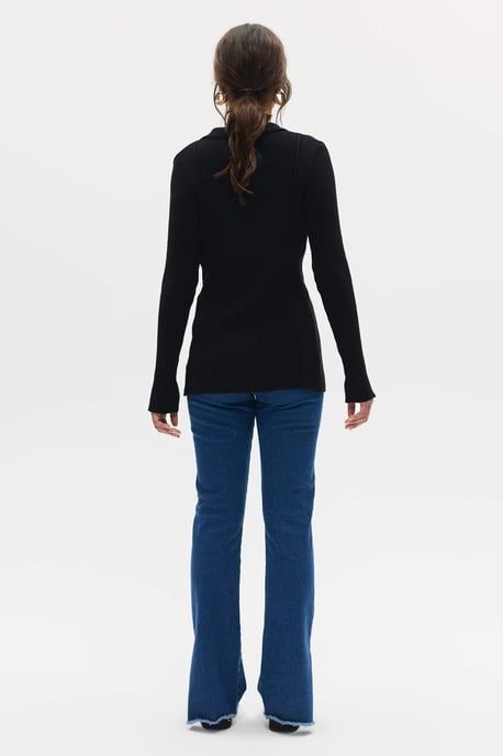 BENU Schwarzer Damen Strickcardigan - Image 2