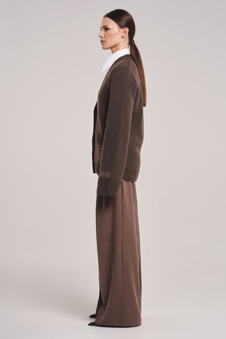 BENU Brauner Damen Cardigan - Image 3