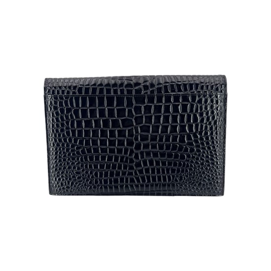 Vintage-Clutch aus Leder von Yves Saint Laurent, geprägt - Image 3