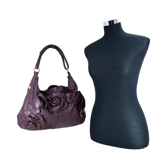 Valentino Garavani Leder Hobos Rose - Image 2