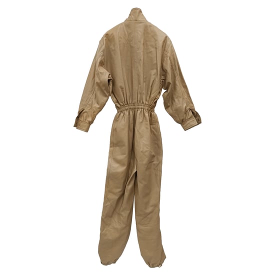 Zimmermann Spionage-Overall aus beigem Leder - Image 3