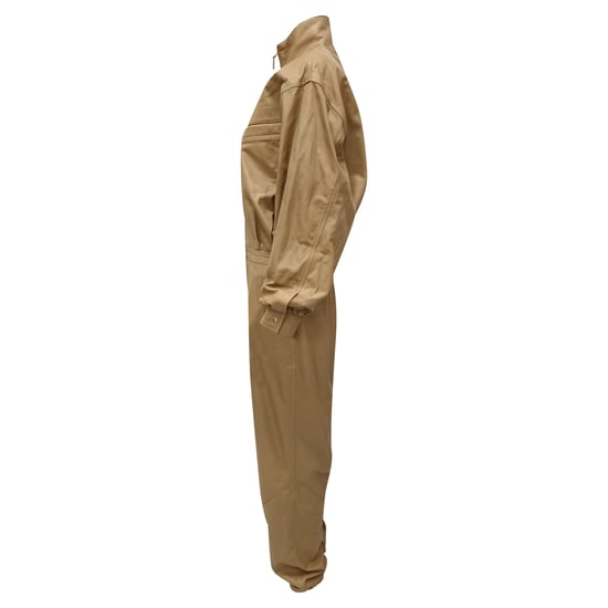 Zimmermann Spionage-Overall aus beigem Leder - Image 6