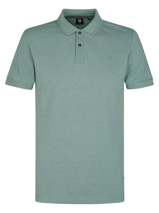 Petrol Industries - Kurzarm-Polo Frenos Herren - Grün - Image 1