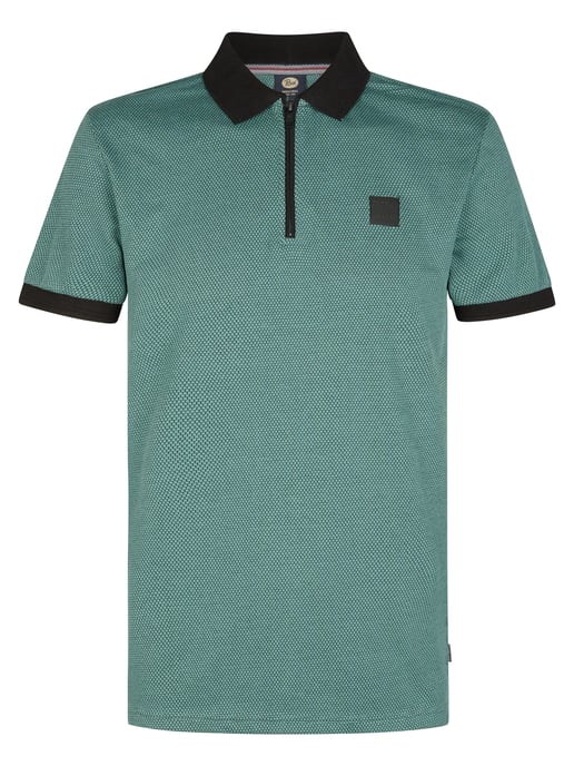 Petrol Industries - Piqué Polo Turbo Herren - Grün - Image 1