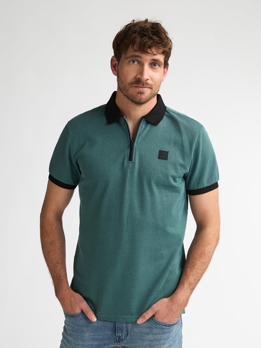 Petrol Industries - Piqué Polo Turbo Herren - Grün - Image 3