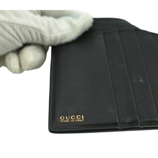 Gucci Vintage Ledergeldbörse Hufeisen - Image 6