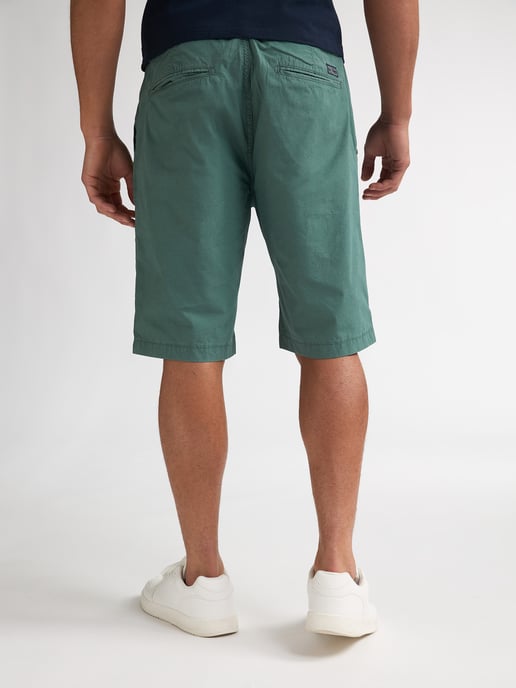 Petrol Industries - Twill Chino Shorts Drift Herren - Grün - Image 4