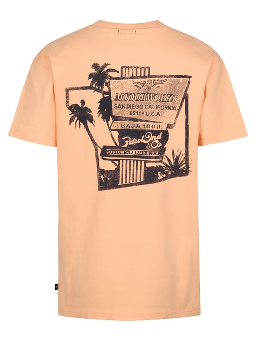 Petrol Industries - Rückendruck T-Shirt Mezcal Boys - Orange - Image 2