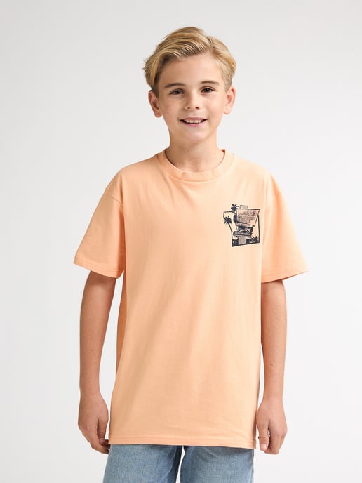 Petrol Industries - Rückendruck T-Shirt Mezcal Boys - Orange - Image 3