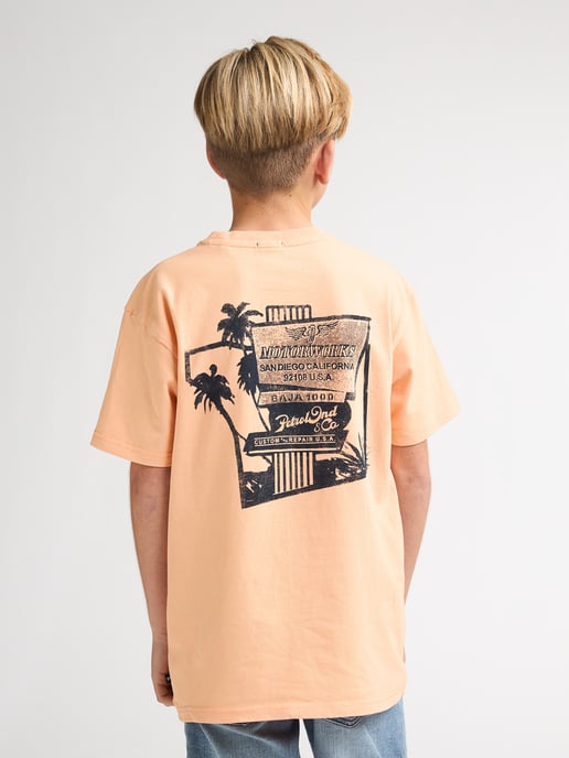 Petrol Industries - Rückendruck T-Shirt Mezcal Boys - Orange - Image 4