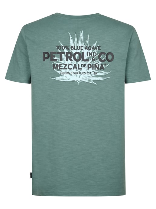 Petrol Industries - Backprint T-Shirt FuegoSur Herren - Grün - Image 2