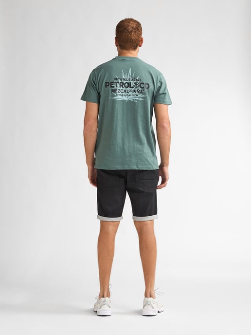 Petrol Industries - Backprint T-Shirt FuegoSur Herren - Grün - Image 6