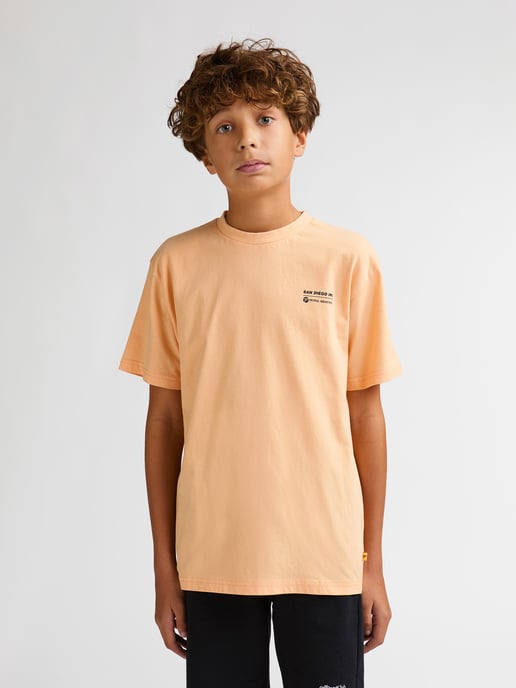 Petrol Industries - Bedrucktes T-Shirt Bala Boys - Orange - Image 3
