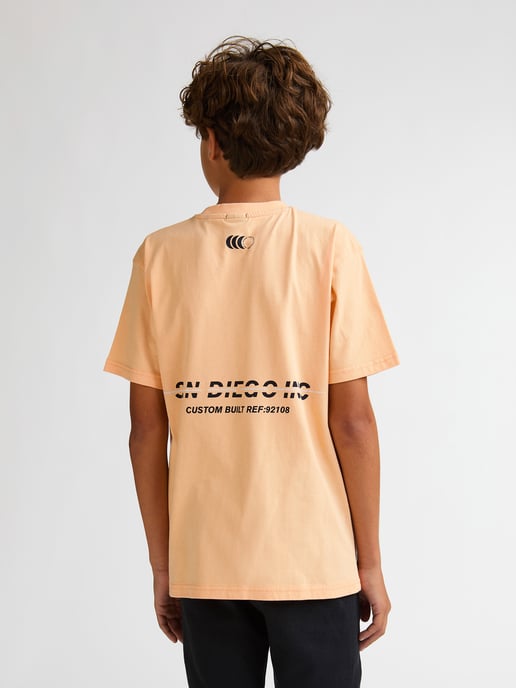 Petrol Industries - Bedrucktes T-Shirt Bala Boys - Orange - Image 4