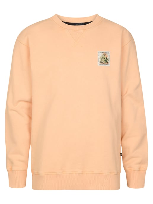 Petrol Industries - Bedruckter Rundhalspullover Ranchero Boys - Orange - Image 1