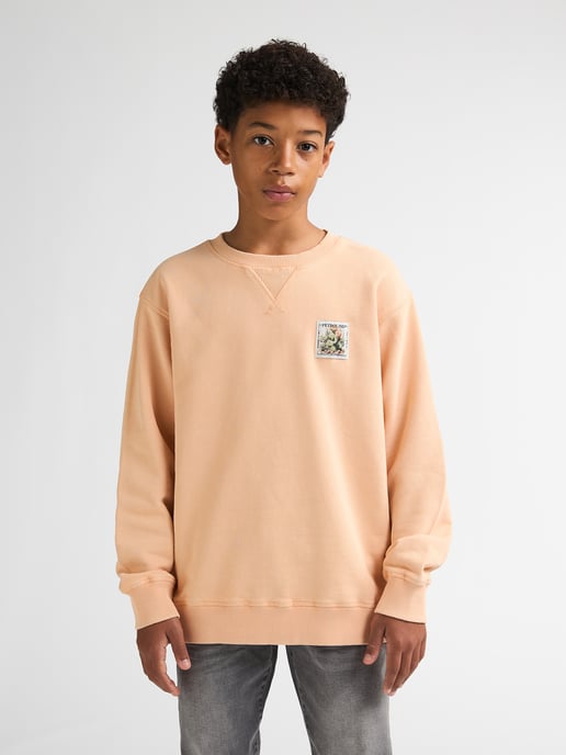 Petrol Industries - Bedruckter Rundhalspullover Ranchero Boys - Orange - Image 3
