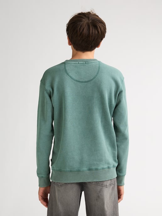 Petrol Industries - Bedruckter Crewneck-Pullover Ranchero Boys - Grün - Image 4