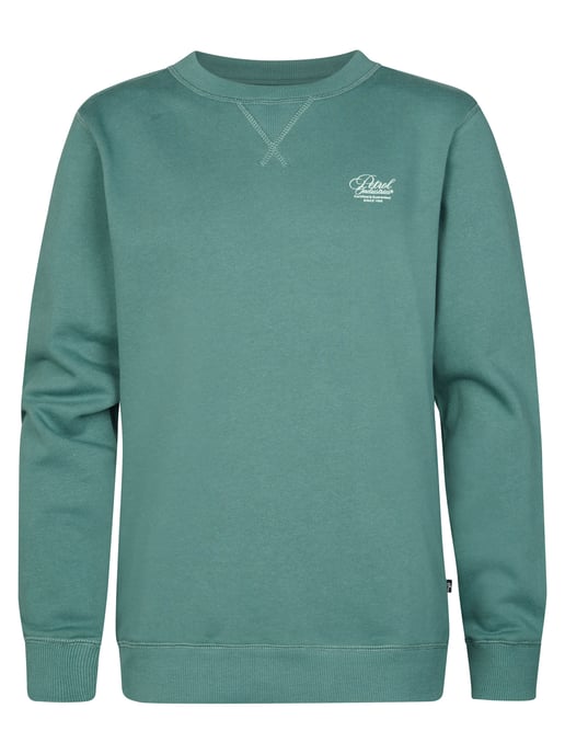 Petrol Industries - Bedruckter Rundhals-Pullover Ocotillo Jungen - Grün - Image 1