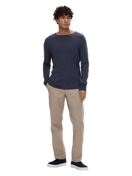 Rocks Knit Crew Neck Dark Sapphire von Selected in der farbe Blau und in größe XL. - Image 3