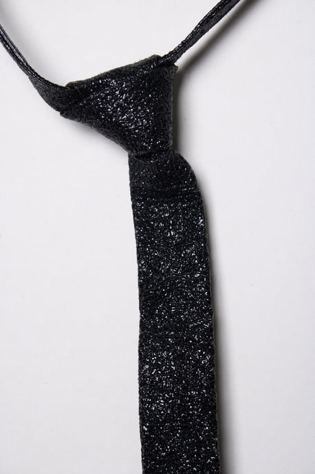 Saint Laurent, gerissene Leder-Halskette - Image 2