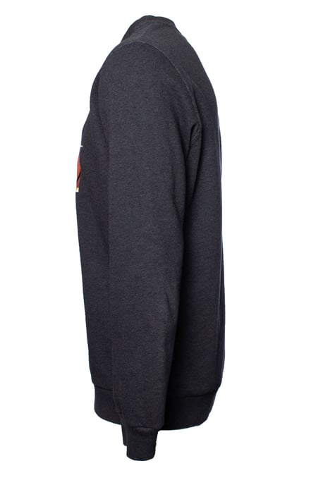Givenchy, grauer Rundhals-Pullover mit Druck - Image 4