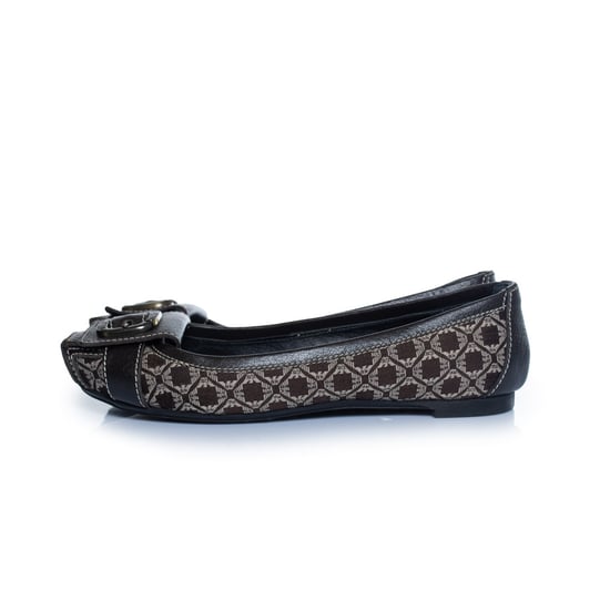 Emporio Armani, gewebte Schnallen-Ballerinas - Image 2