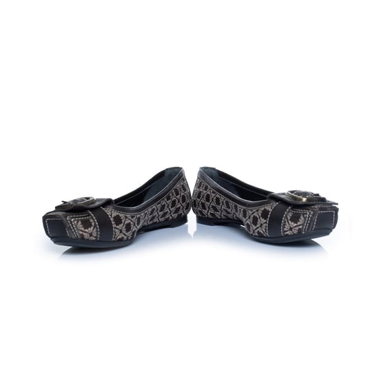Emporio Armani, gewebte Schnallen-Ballerinas - Image 3