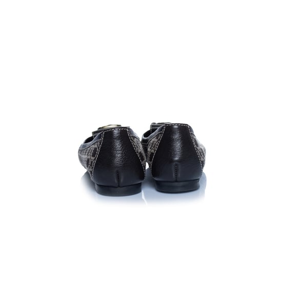 Emporio Armani, gewebte Schnallen-Ballerinas - Image 6