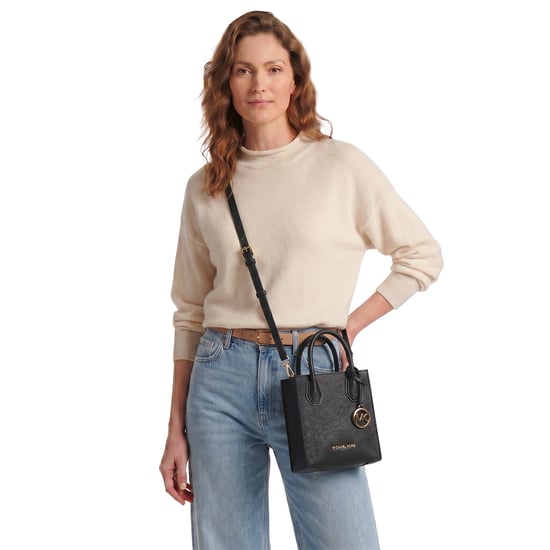 Mercer Damen Schultertasche aus Leder in Extra Small 35S1GM9T0L - Image 3