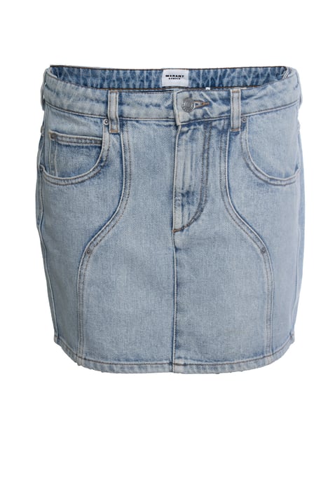 Isabel Marant, blauer Mini-Denimrock - Image 1
