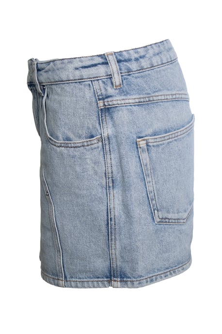 Isabel Marant, blauer Mini-Denimrock - Image 3