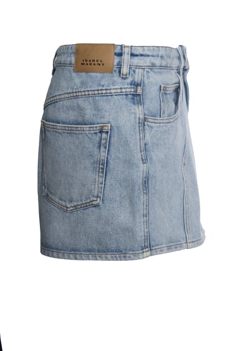 Isabel Marant, blauer Mini-Denimrock - Image 4