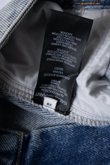 Isabel Marant, blauer Mini-Denimrock - Image 6