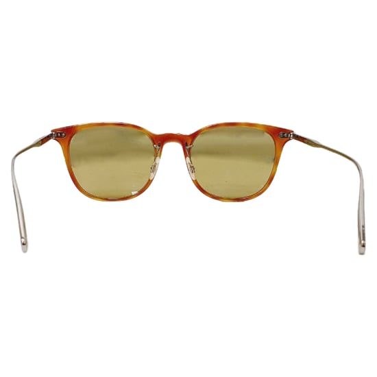 Brunello Cucinelli X Oliver Peoples 14084C Sonnenbrille aus braunem Acetat - Image 3
