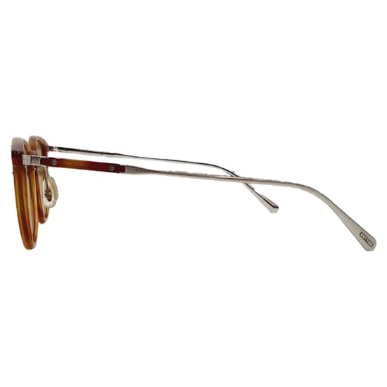 Brunello Cucinelli X Oliver Peoples 14084C Sonnenbrille aus braunem Acetat - Image 5