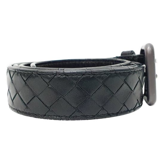 Bottega Veneta Intrecciato Gürtel aus olivgrünem Leder - Image 2
