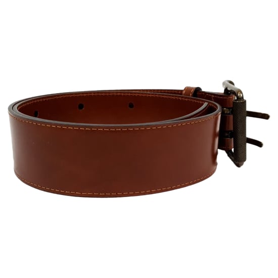 Burberry Gürtel mit doppelten Löchern aus braunem Leder - Image 3