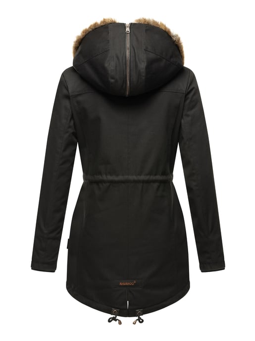 Navahoo Damen Winterjacke Diamond – Warm, Edel & Mit Teddyfell - Image 3
