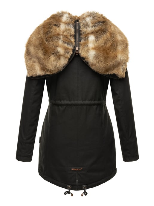 Navahoo Damen Winterjacke Diamond – Warm, Edel & Mit Teddyfell - Image 4