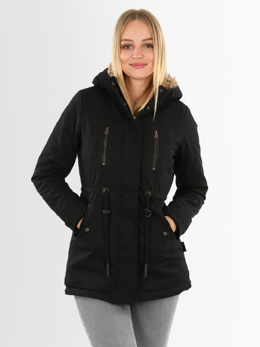 Navahoo Damen Winterjacke Diamond – Warm, Edel & Mit Teddyfell - Image 5